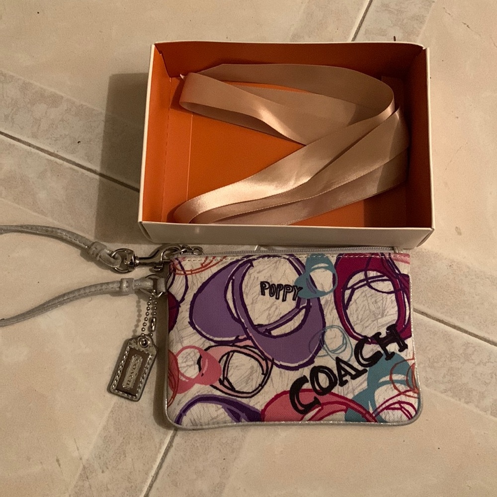 Coach wristlet